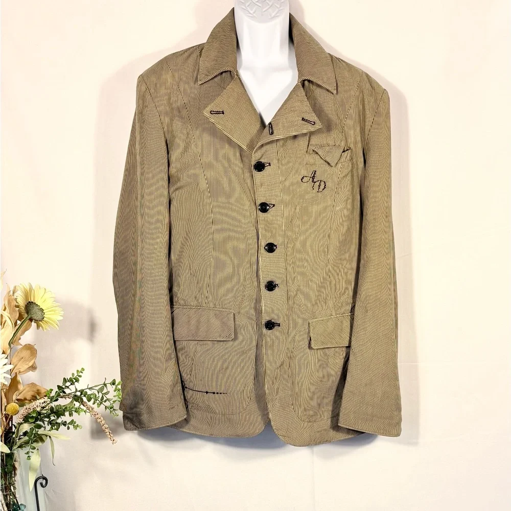Artful Dodger Heritage Tailor Pinstripe Jacket Rare Limited Run Vntg XXL (XL) 🧡
